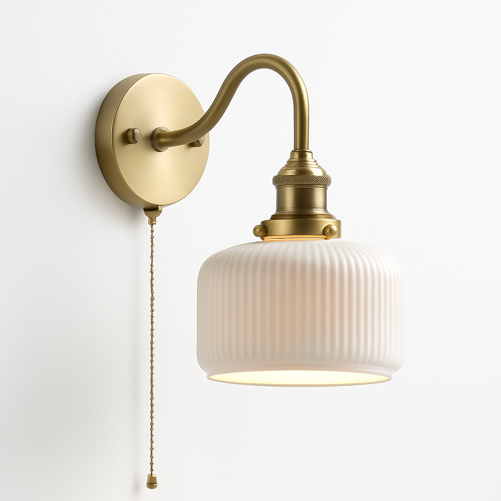 Applique murale moderne LED avec chaîne et interrupteur - vue 10 sur 23