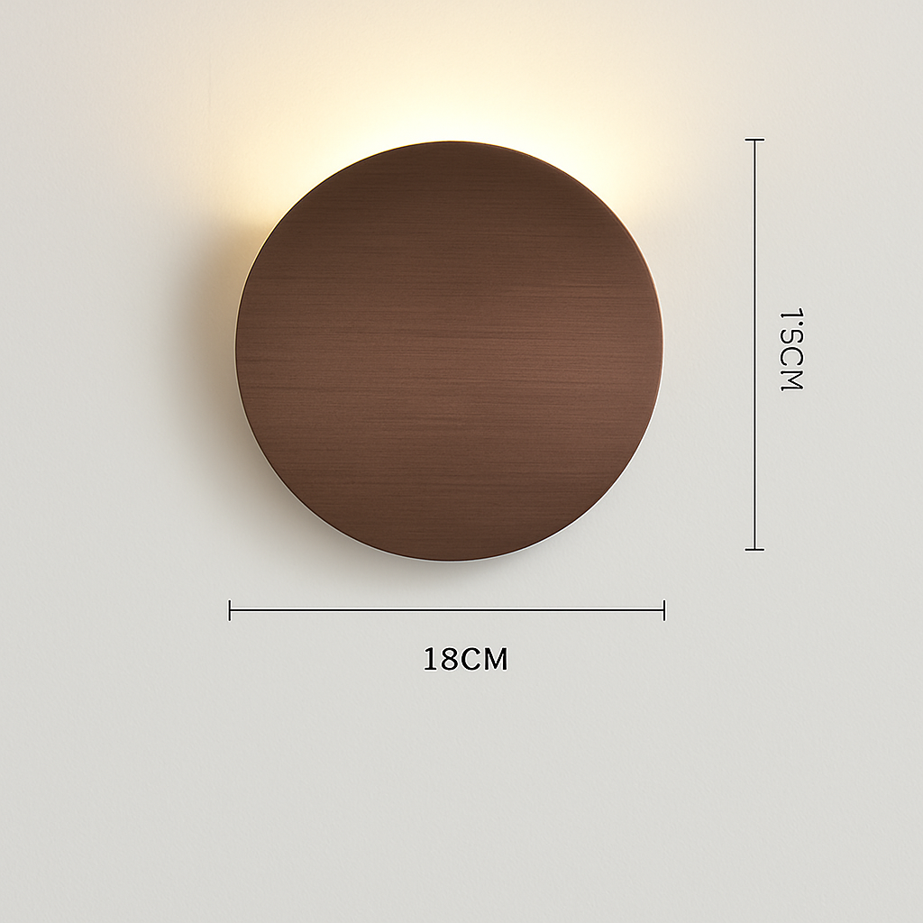 Applique murale moderne LED en forme de lune Moon - vue 11 sur 11