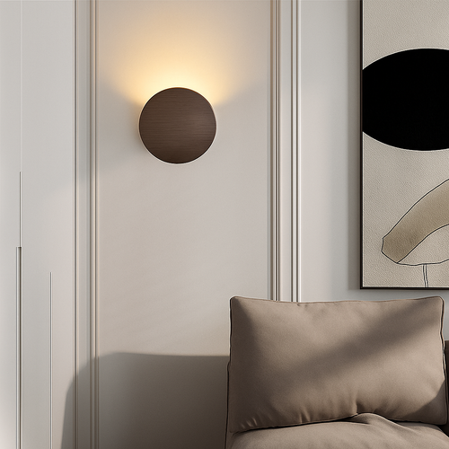 Applique murale moderne LED en forme de lune Moon - vue 6 sur 11