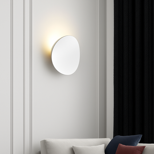 Applique murale moderne LED en forme de lune Moon - vue 7 sur 11