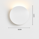 Applique murale moderne LED en forme de lune Moon