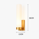 Applique murale moderne LED en verre Markle