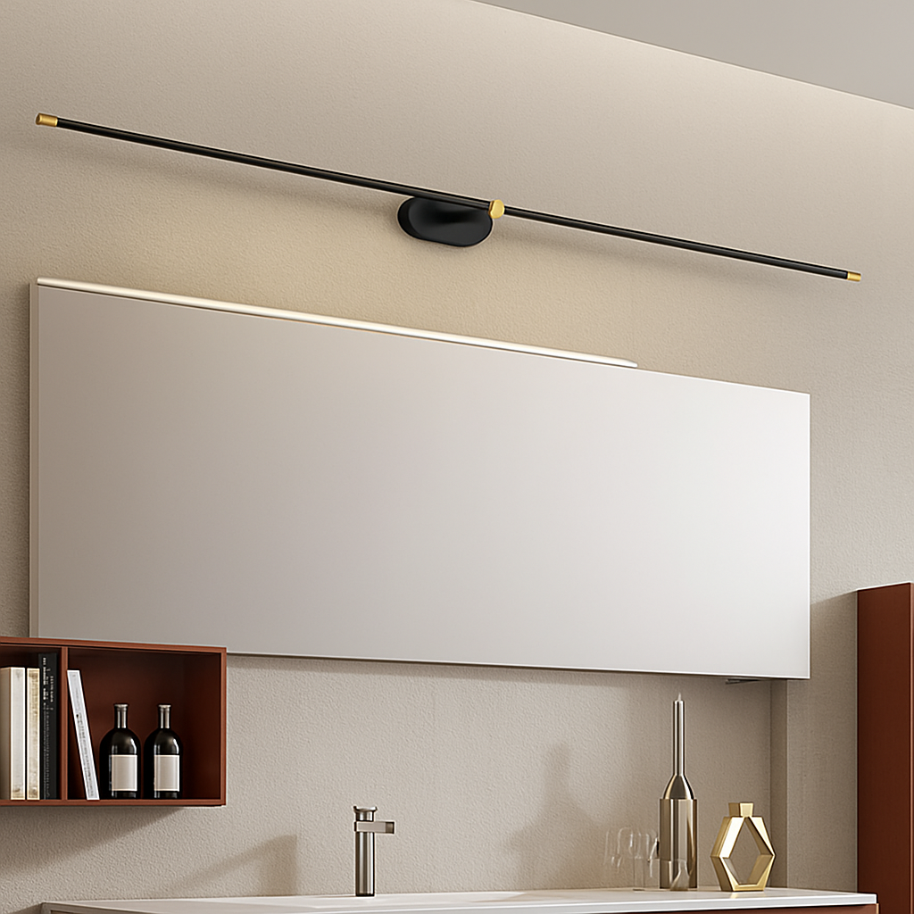 applique murale moderne à led pour décoration et maquillage - vue 4 sur 12
