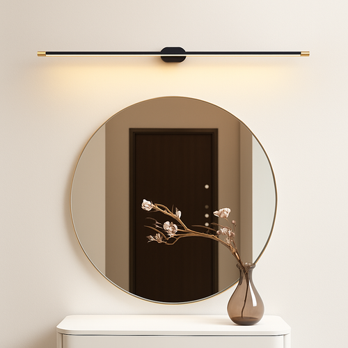 Applique murale moderne LED pour grand miroir Aleena - vue 3 sur 7