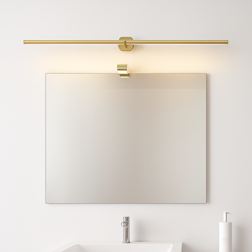 Applique murale moderne LED pour grand miroir Aleena - vue 6 sur 7