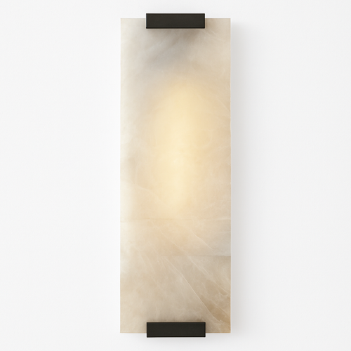 Applique murale moderne LED rectangulaire en marbre Zinerva - vue 7 sur 8