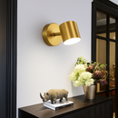 Applique murale moderne LED style spotlight doré Liudmila