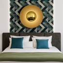 applique murale moderne ronde design loft nordique éclairage intérieur