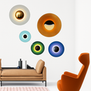applique murale moderne ronde design loft nordique éclairage intérieur