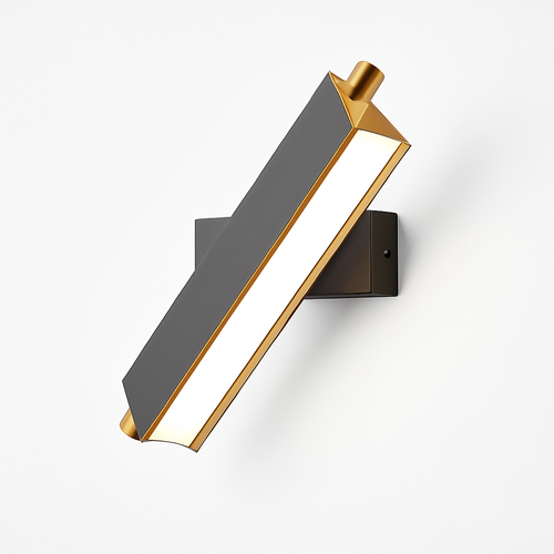 applique murale nordique led réglable pour salon moderne - vue 2 sur 9