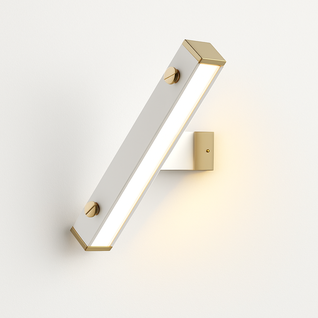 applique murale nordique led réglable pour salon moderne - vue 8 sur 9