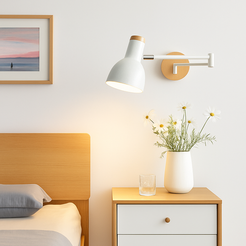 applique murale nordique pliable design pour lecture - vue 4 sur 21