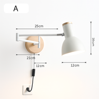 applique murale nordique pliable design pour lecture