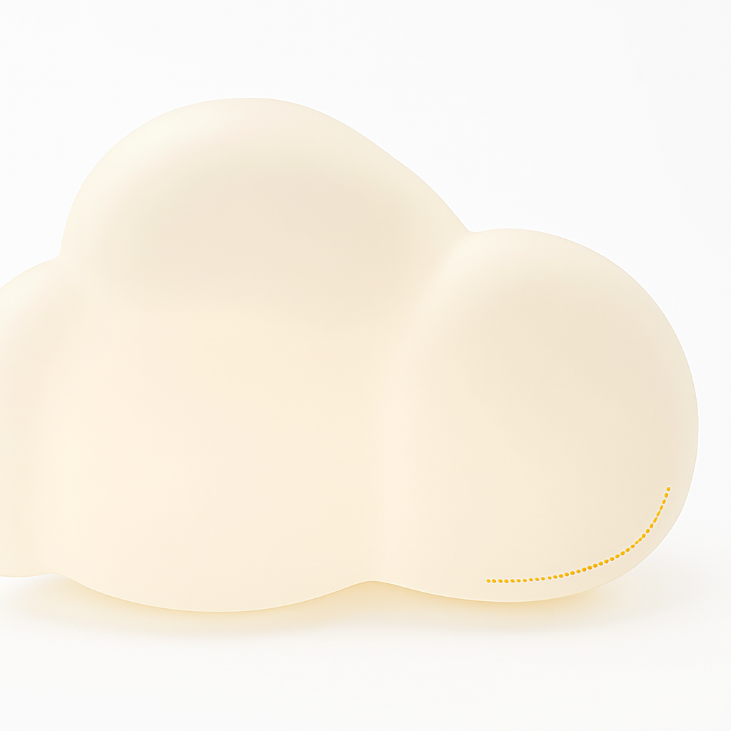 applique murale nuage et étoile pour chambre enfant - vue 6 sur 9