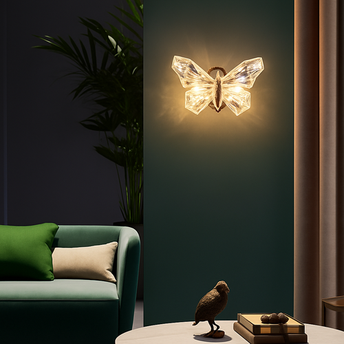 applique murale papillon design pour décoration intérieure moderne - vue 2 sur 7