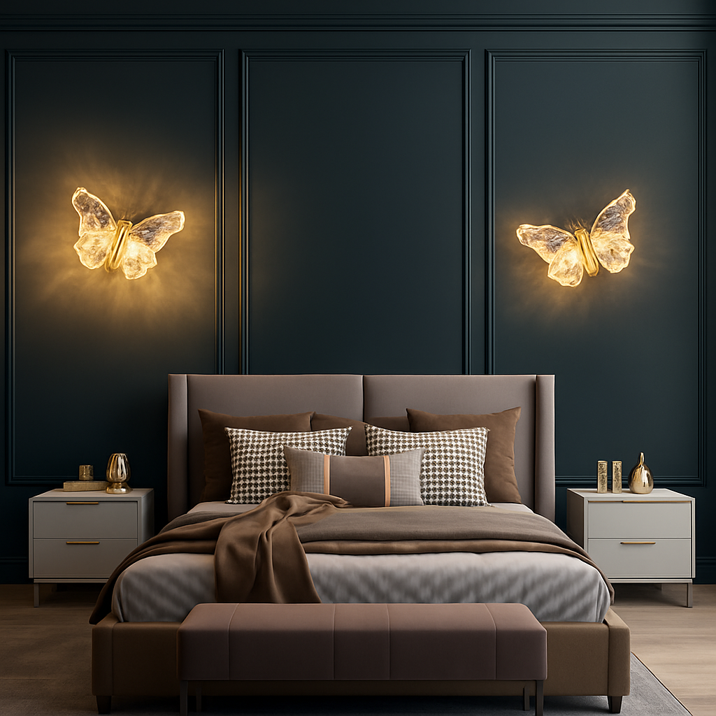 applique murale papillon design pour décoration intérieure moderne - vue 4 sur 7