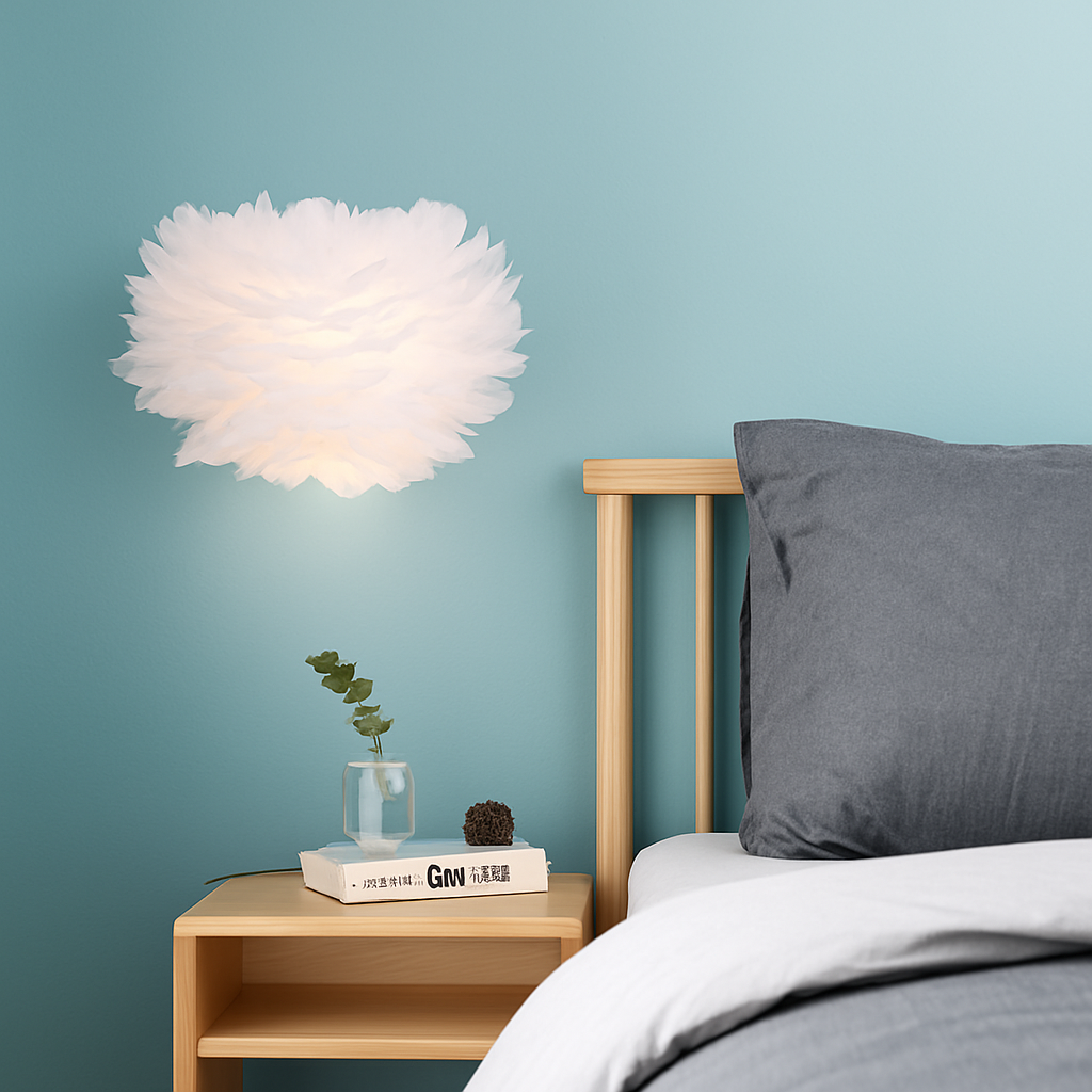 applique murale romantique légère pour décoration intérieure élégante - vue 3 sur 10