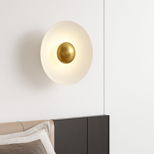 applique murale ronde décorative pour intérieur moderne - vue 4 sur 11