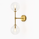 applique murale ronde en verre style post-moderne nordique