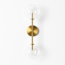 applique murale ronde en verre style post-moderne nordique