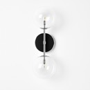 applique murale ronde en verre style post-moderne nordique