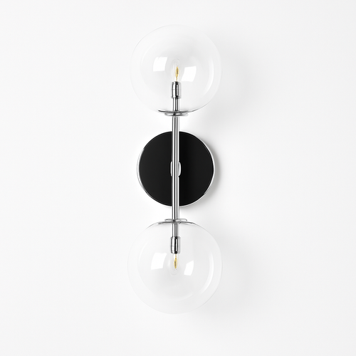 applique murale ronde en verre style post-moderne nordique - vue 7 sur 12