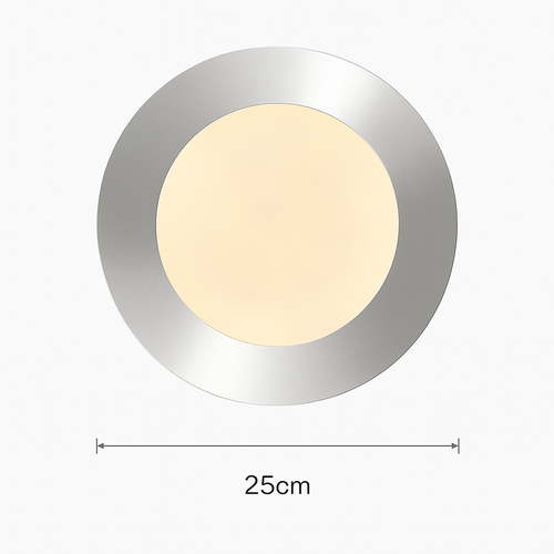 applique murale ronde moderne en verre style nordique - vue 12 sur 14