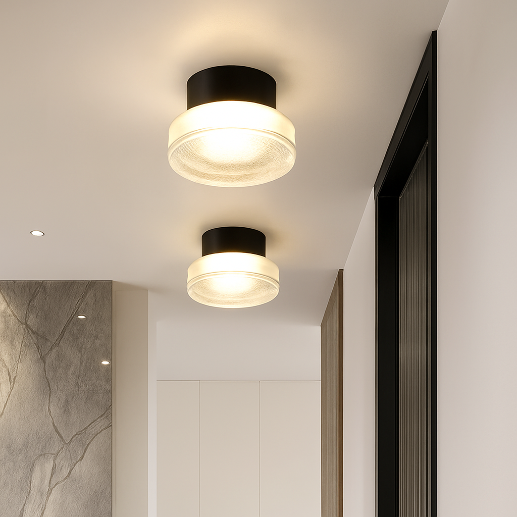Applique murale ronde moderne LED salon allée couloir chambre salle de bains décoration de la maison éclairage intérieur - vue 4 sur 13