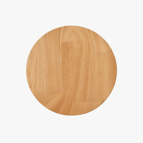 Applique murale scandinave LED de forme ovale en bois - vue 2 sur 11
