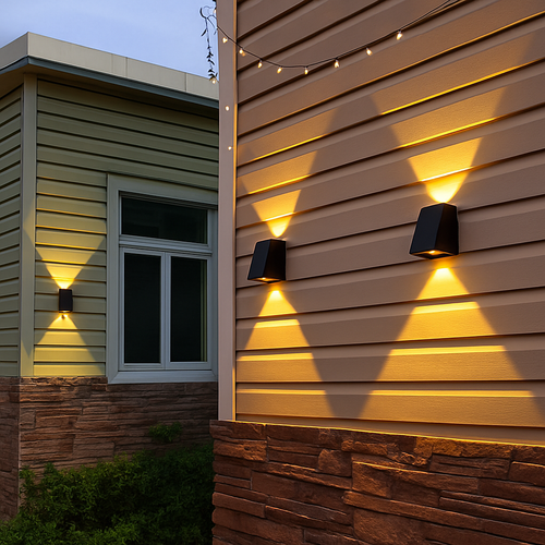 Applique murale solaire d'extérieur à LED - vue 3 sur 10