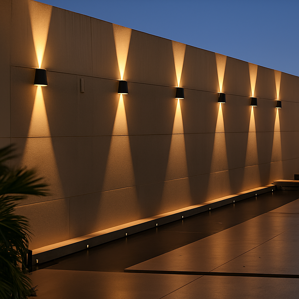 Applique murale solaire d'extérieur à LED - vue 4 sur 10