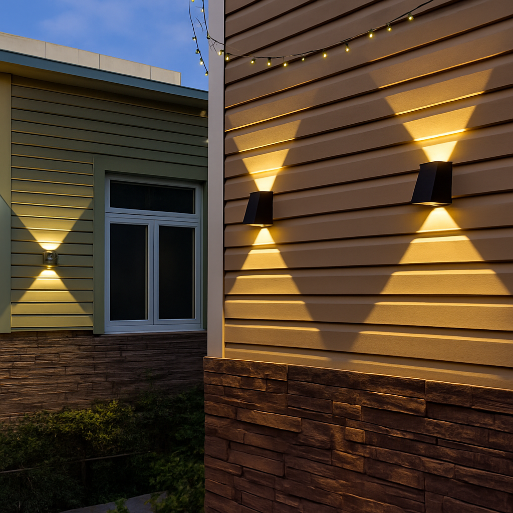 applique murale solaire pour jardin éclairage extérieur décoratif - vue 4 sur 11