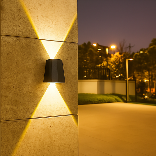 applique murale solaire pour jardin éclairage extérieur décoratif - vue 7 sur 11
