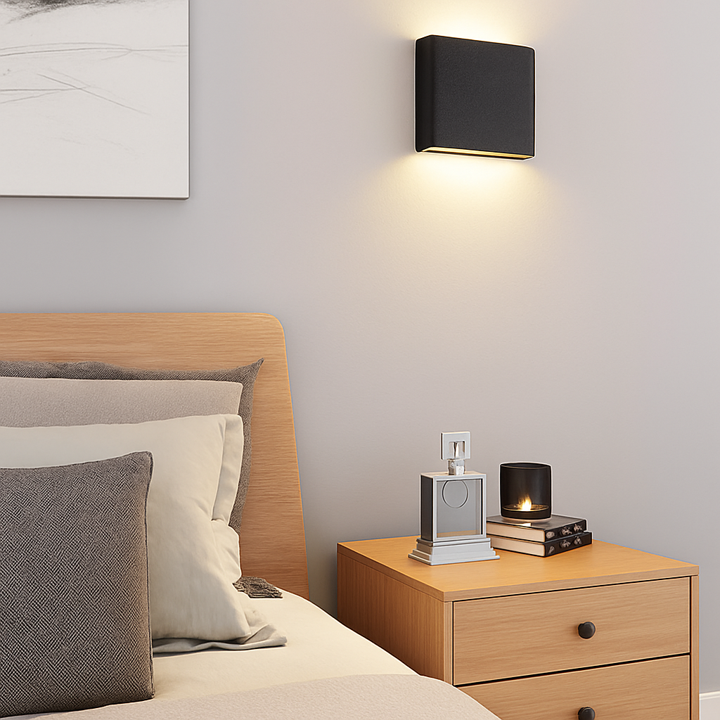 applique murale étanche moderne à double tête pour extérieur - vue 2 sur 5