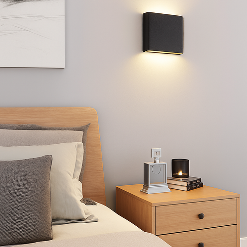 applique murale étanche moderne à double tête pour extérieur - vue 3 sur 5