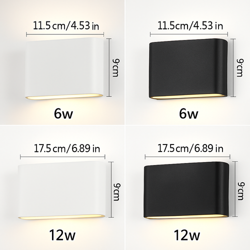 applique murale étanche moderne à double tête pour extérieur - vue 6 sur 5