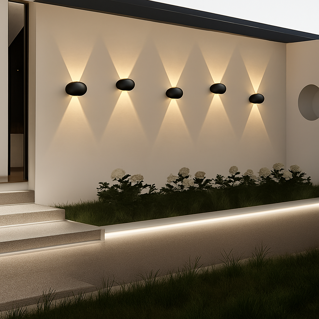 applique murale étanche pour intérieur et extérieur lumière chaude - vue 4 sur 5