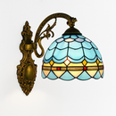 applique murale tiffany en verre décoratif pour intérieur