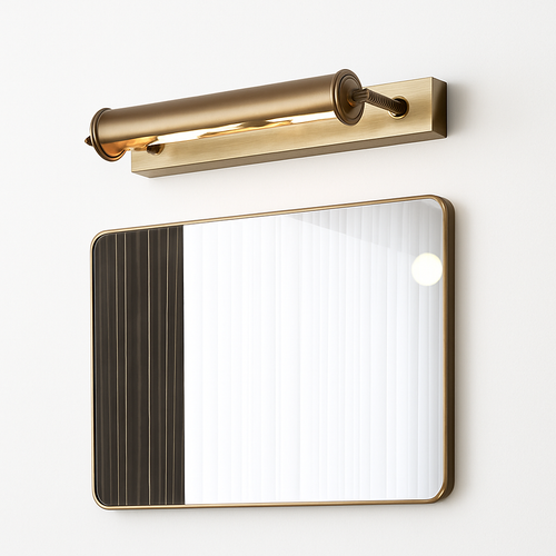 Applique murale Vintage en Bronze - vue 3 sur 6