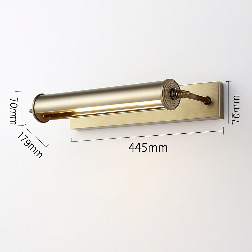 Applique murale Vintage en Bronze