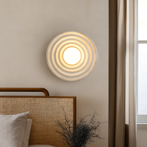 applique murale vintage en résine style japonais led g4 - vue 3 sur 11