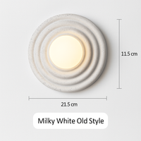 applique murale vintage en résine style japonais led g4