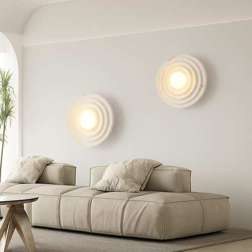 applique murale vintage en résine style japonais led g4 - vue 4 sur 11