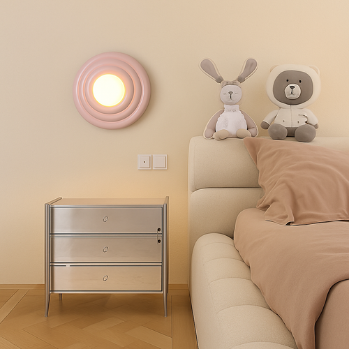 applique murale vintage en résine style japonais led g4 - vue 5 sur 11