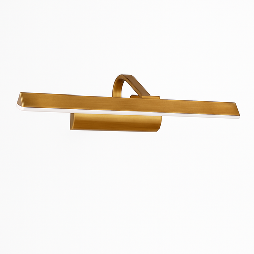applique murale vintage triangle led lumière cosmétique bronze - vue 2 sur 7