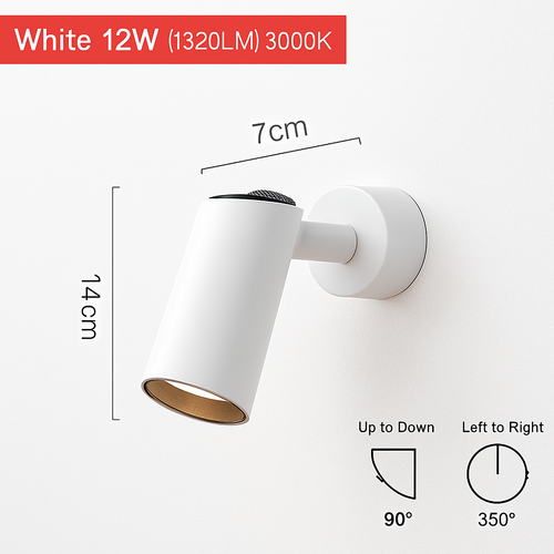 Applique spot à LED orientable Parsimony - vue 3 sur 11