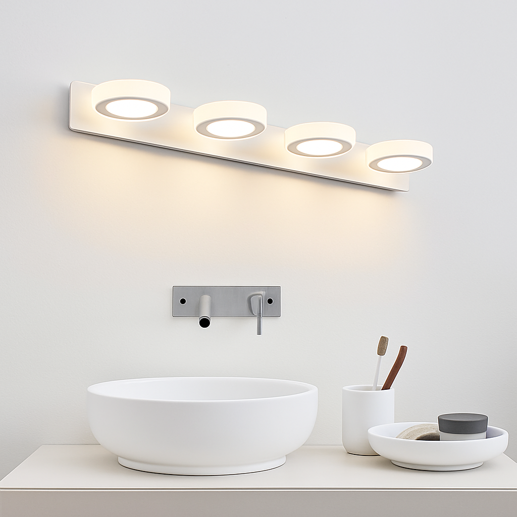 Applique à tableau et miroir avec LED en rond Desk - vue 3 sur 6