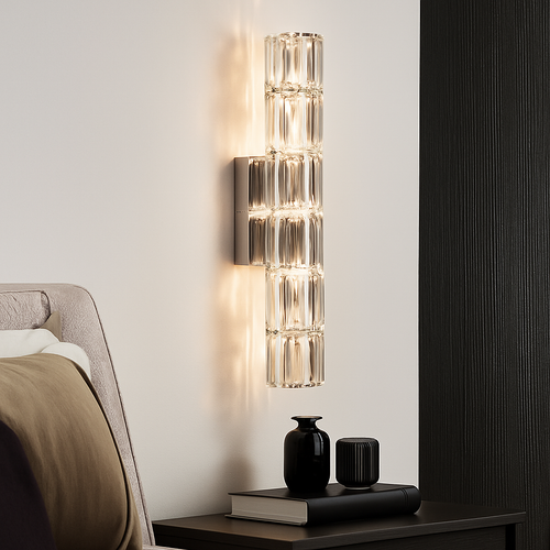 Applique villa luxe cristal murale - vue 4 sur 9