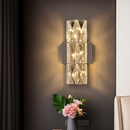 Applique villa luxe cristal murale