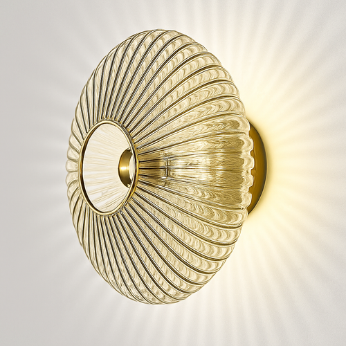 appliques murales modernes en verre pour éclairage d'entrée - vue 2 sur 8